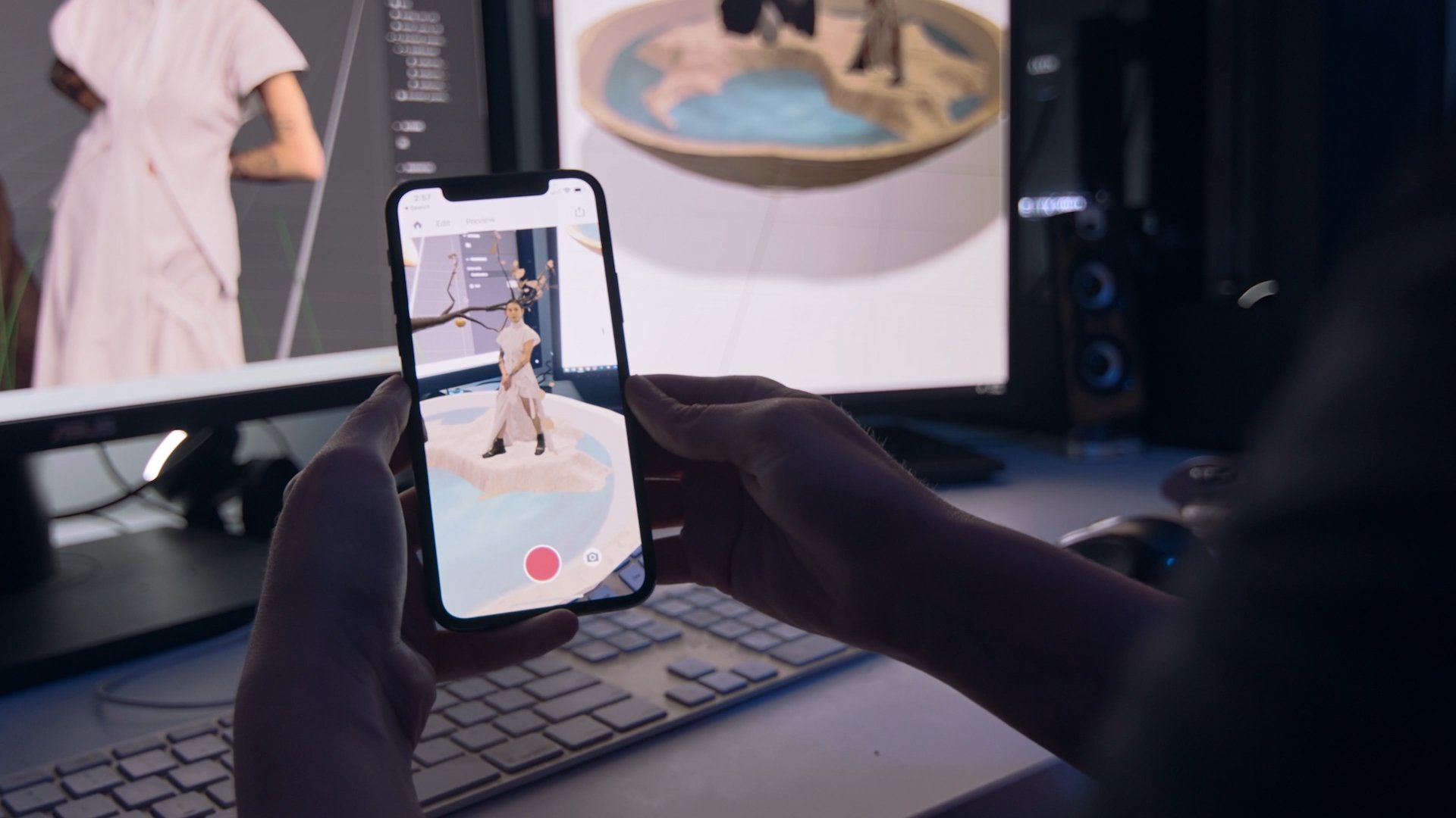 Sam Cannon x Adobe Aero still 3